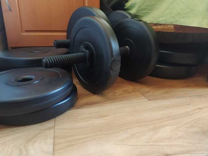 гантелі розбірні 20 кг гантеля розбірна