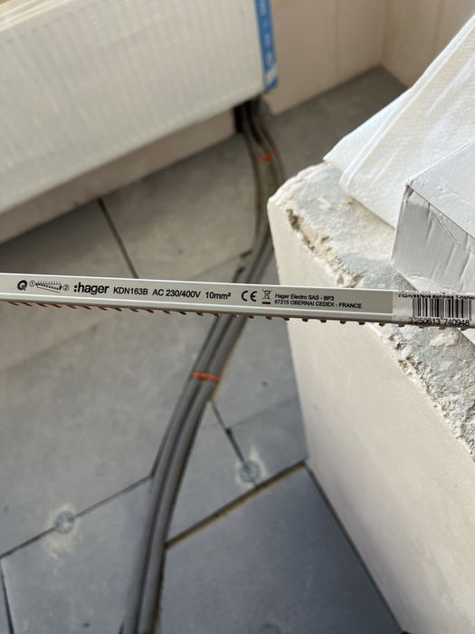 Труба для теплої підлоги Berke 200 м., скоби, шина hager