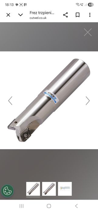 Frez trzpieniowy fi 25mm Korloy PAXS 5025HR