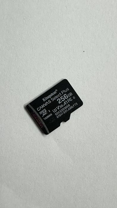 Карта пам'яті Kingston 256 GB microSD