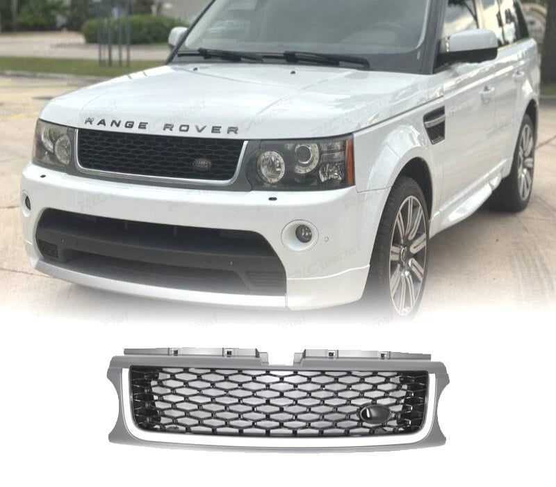 GRELHA RANGE ROVER SPORT 10-13 LOOK AUTOBIOGRAPHY CINZA PRETO