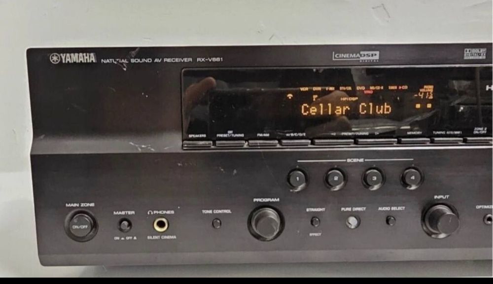 7.1 Am/Fm Amplituner Yamaha Yamaha RX-V 661. HDMI , 140 W/kana
