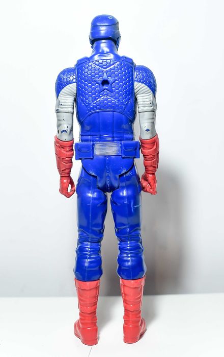 Marvel Captain America Plastic Action Figure Hasbro 2014 # C-3252B