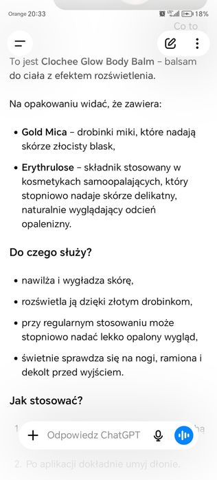 Balsam do ciała clochee