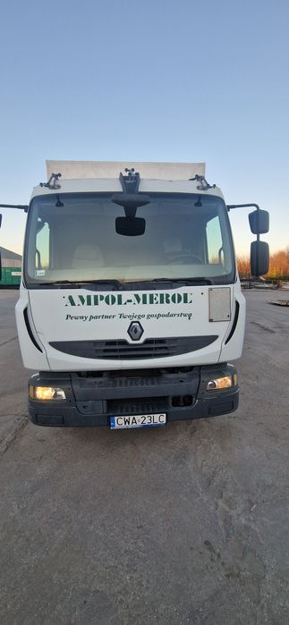 Renault Midlum skrzynia  plandeka winda