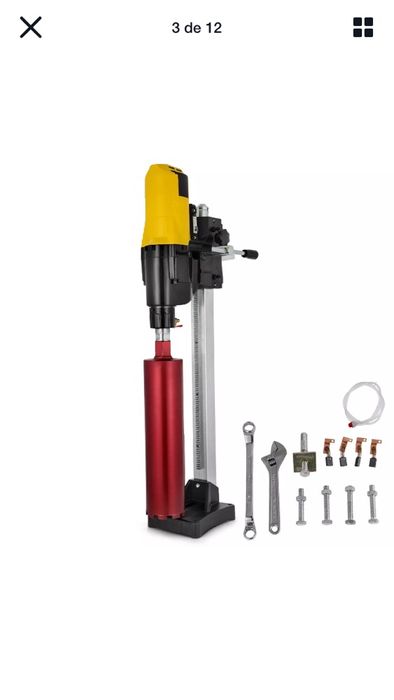 Maquina carotes caroteadora furar betao abrir buracos lage