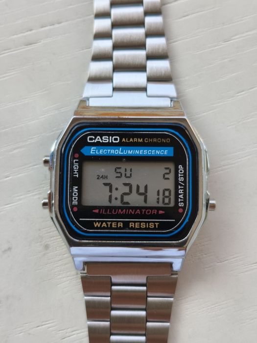 Casio relógio vintage digital novo