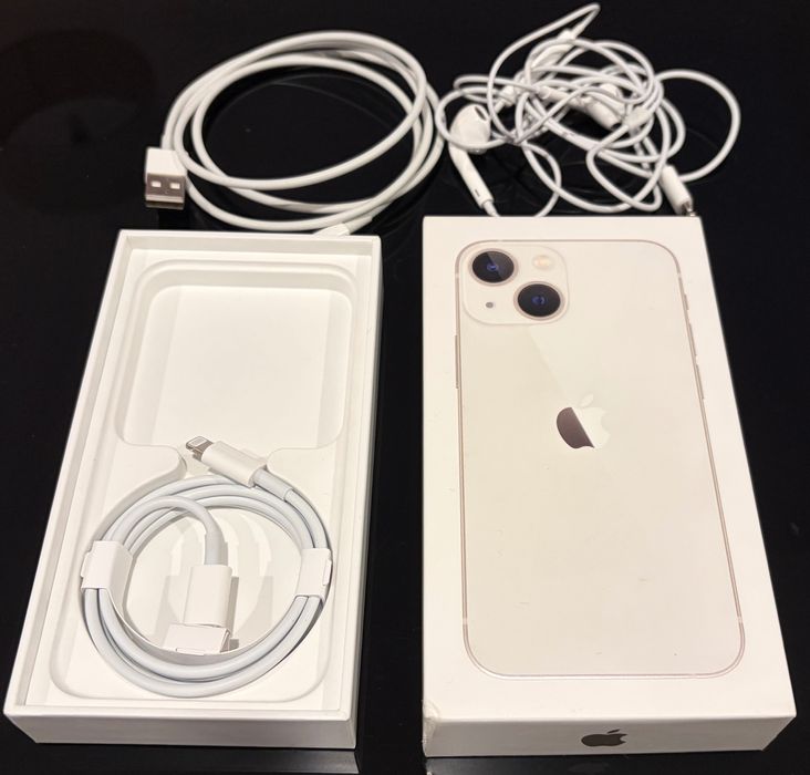 iPhone 13 Mini Branco 256GB Excelente Estado