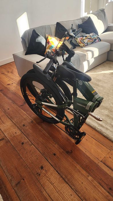 BEZIOR X500 Pro Dobrável Bicicleta Elétrica 48V Bateria 500W Motor 26