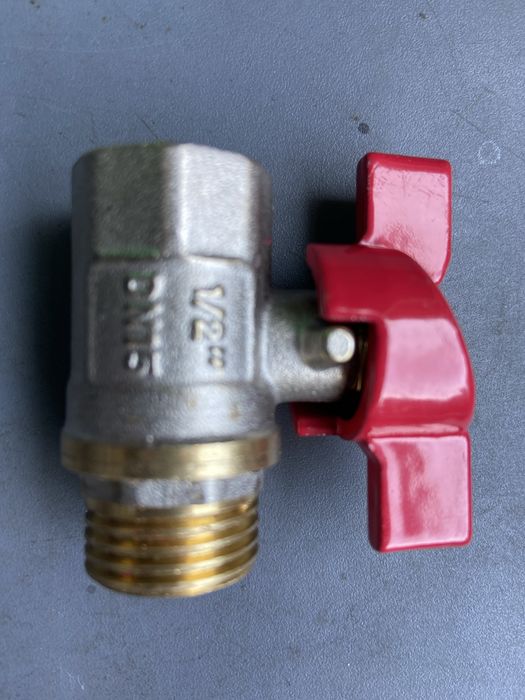 Кран кульовий 1/2 ВЗ вода