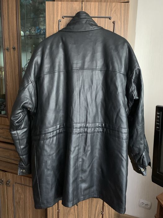 Куртка кожаная муж