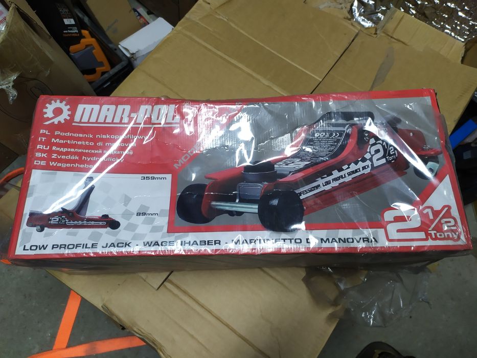 Podnośnik nisko profilowy . Marpol 2.5T