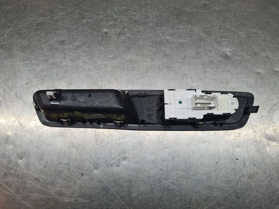 Comando / botão / interruptor vidros frente esquerdo CITROËN Jumpy III