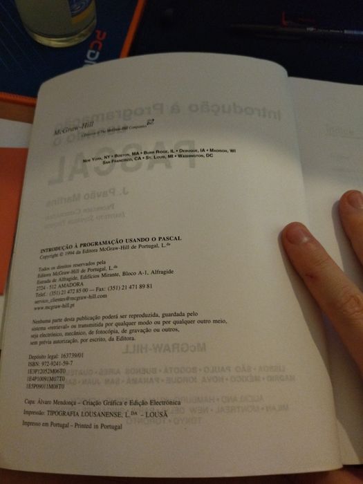 Introdução à Programação usando o PASCAL, J. Pavão Martins64283568722305122