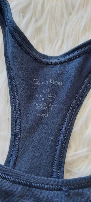 Top stanik sportowy biustonosz braletka calvin klein ck bawełniany