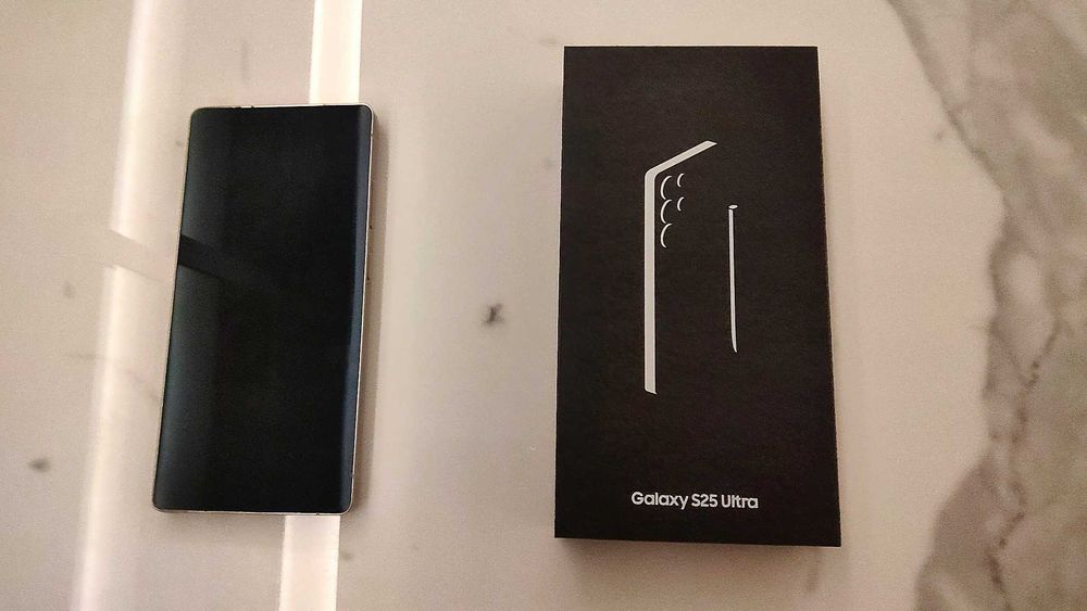 Samsung Galaxy S25 Ultra 512GB Titanium Black – Caixa + Fatura