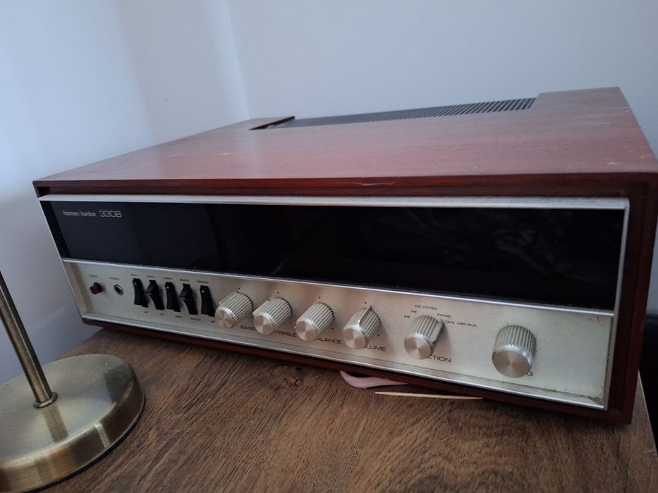 Amplituner Harman Kardon 330B. Classic Vintage. Po całkowitej rewitali