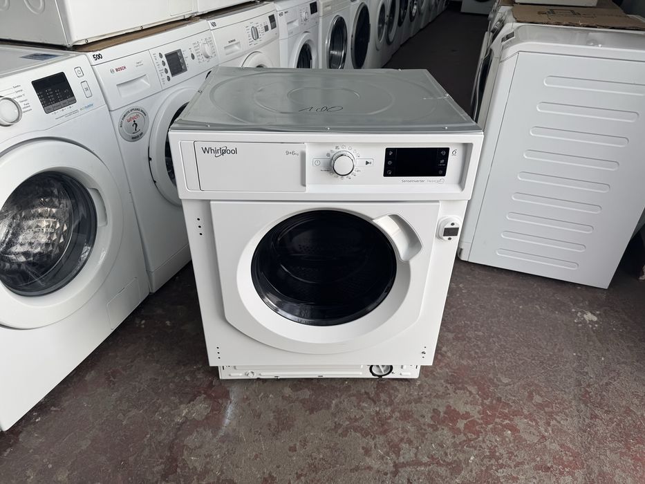 Pralko-suszarka do zabudowy Whirlpool 9kg./6kg. 1400obr. Gwarancja.