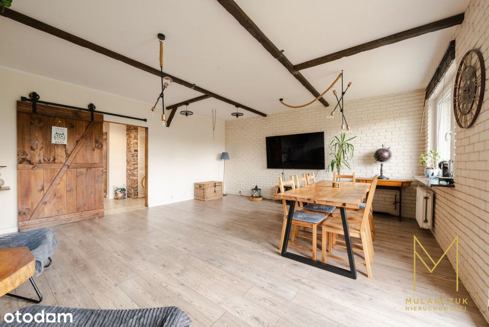 Katowice Giszowiec | 72,75 m² | salon 32 m² Balkon