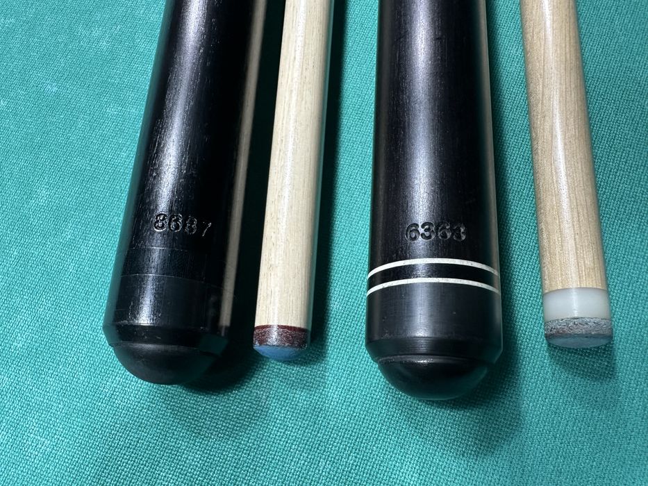 Бильярдный кий Каюкова с напряженными запилами