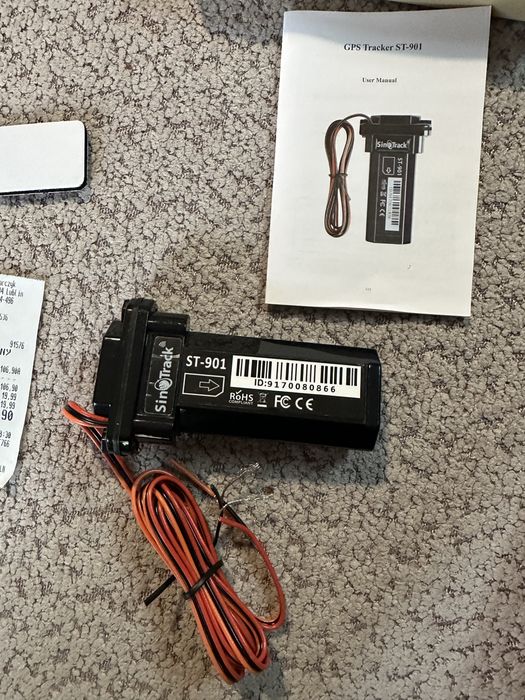 Sinotrack gps tracker ST-901 nowy