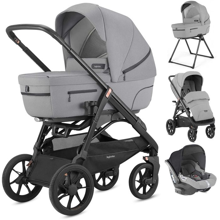 Дитячий візочок 4 в 1 Inglesina Aptica XT Horizon Grey Б/В