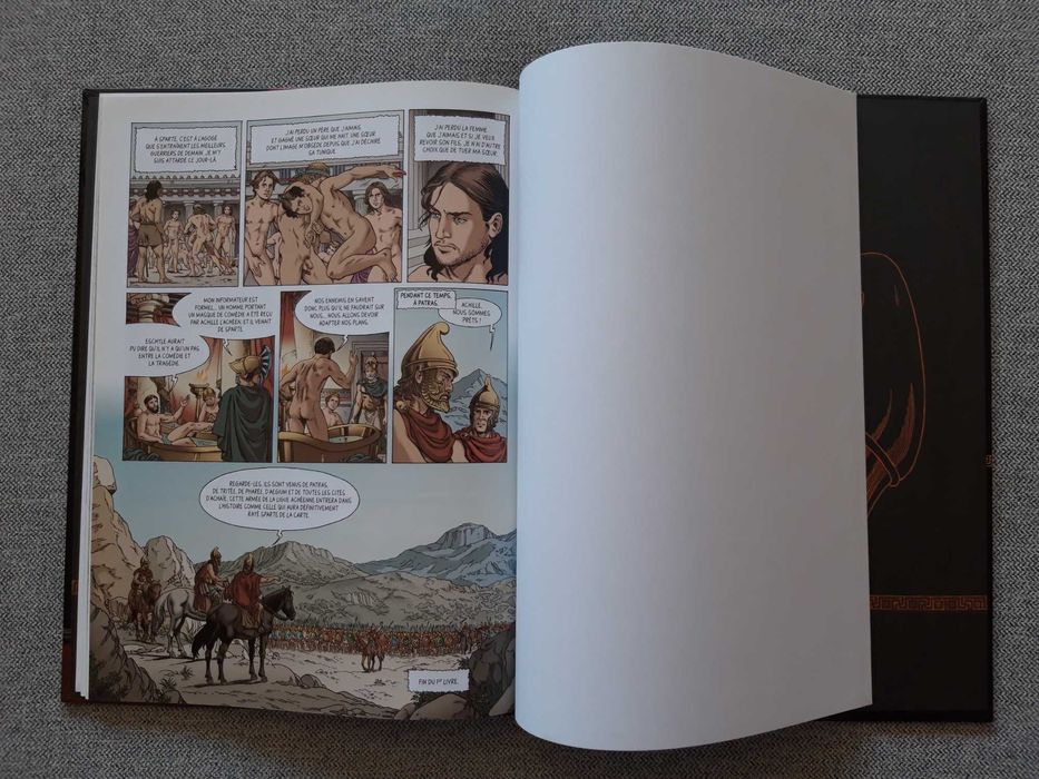 BD "Sparte - Ne jamais demander grâce T1" de Simon & Weber