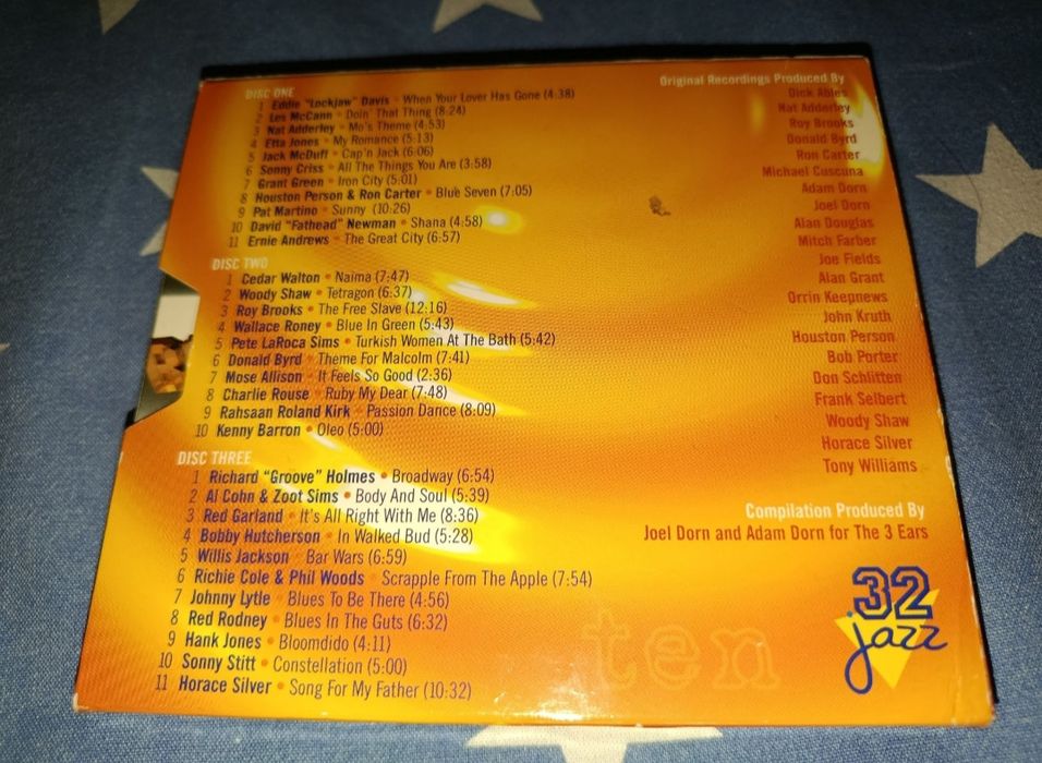 CD фірмові по(3 cd box)jazz,bues
