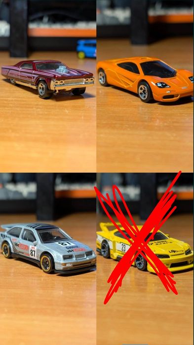 Моделі 1:64 Hotwheels | Matchbox