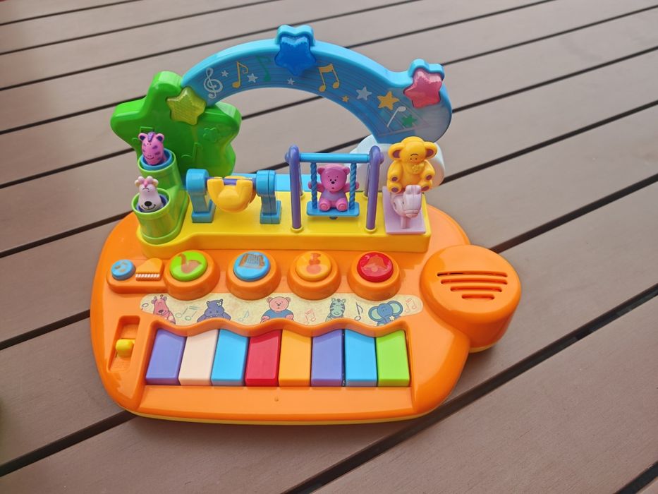 Piano brinquedo criança bebé