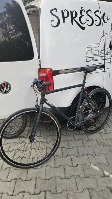 Rowe miejski nowy: single speed decathlon ELOPS speed