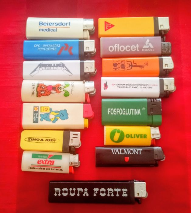 Isqueiros colecção