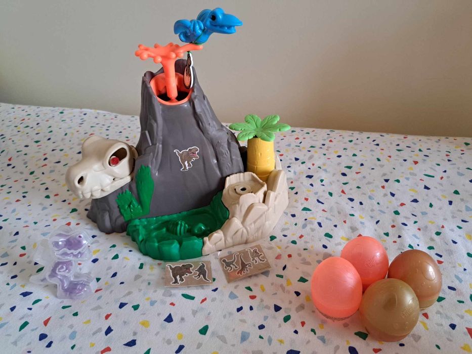 Play-doh: Galinha,Massas,Cabeleireiro,Vulcão e Gelataria