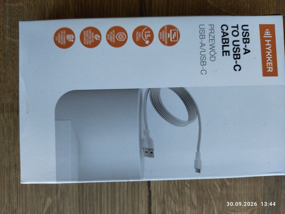 Przewód USB-A/USB-C