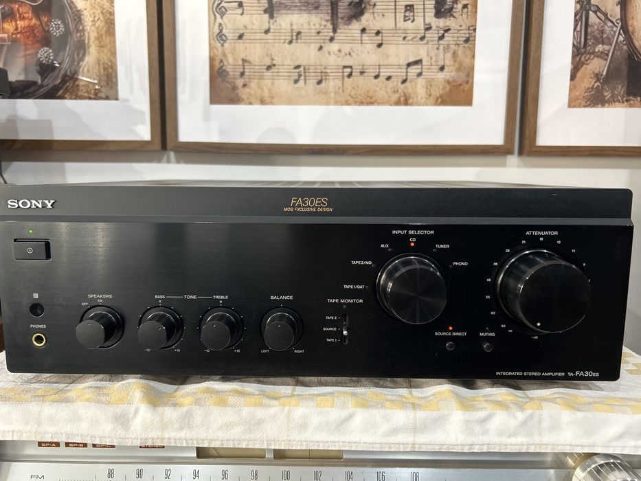 Amplificador SONY  ta-FA30es