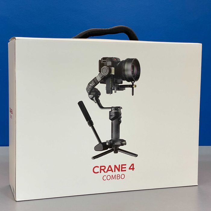 Zhiyun Crane 4 Combo | SELADO | 3 ANOS DE GARANTIA