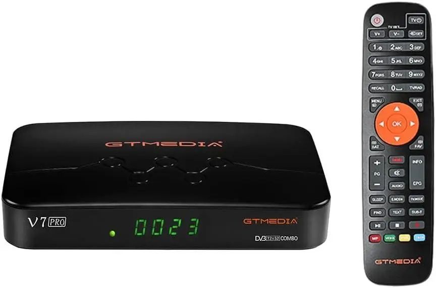 ТВ-приемник GT media V7 pro, комбинированный спутник и Т2
