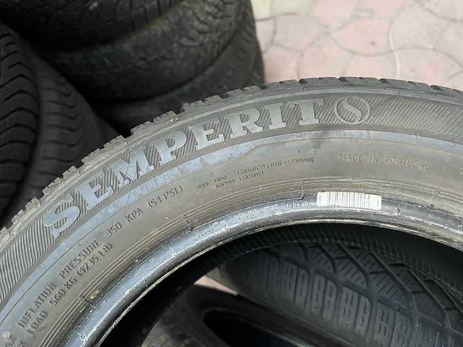 Резина зима 185/60 R 15 Semperit пара ЗНИЖКА !7,5 мм!!!
