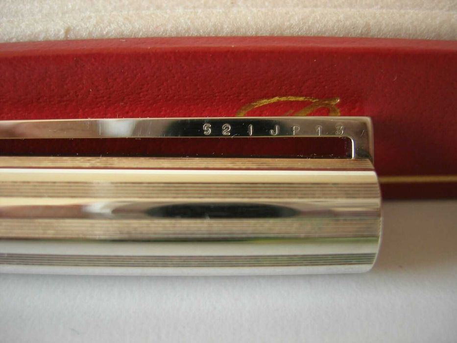 Caneta St Dupont Silver Aparo M