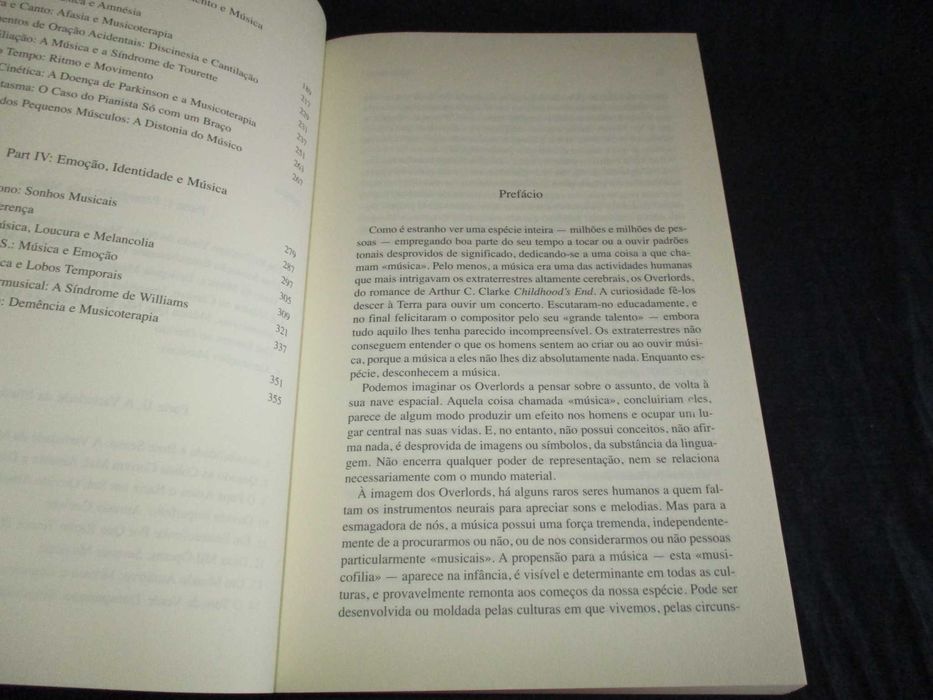 Livro Musicofilia Histórias sobre a Música e o Cérebro Oliver Sacks