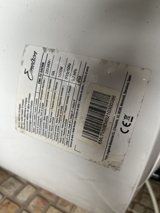 Termoacomulador Emelson 50lt (novo)
