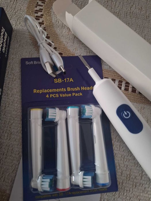 Obrotowa Soniczna szczoteczka do zębów – odpowiednik Oral-b - nowa