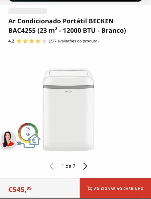 Ar condicionado portatil 12000 btu