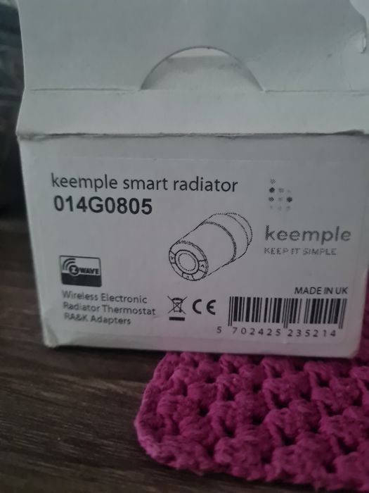 Keemple termostat do kaloryfera smart