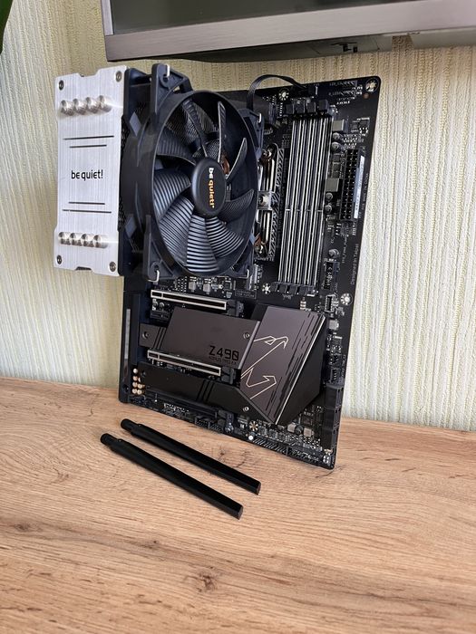 РОЗСТРОЧКА ВІД МОНО НА 3 МІСЯЦІ! Топовий Intel Core i9 11900KF, Aorus Z490 PRO AX, Be Quiet! Pure Rock 2 сучасний ігровий комплект