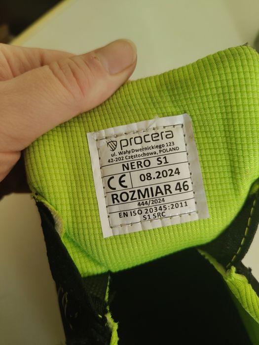 Buty robocze stalkapy firma "PROCERA"