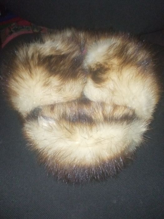 Шапка меховая (обманка). Мех - фретка.