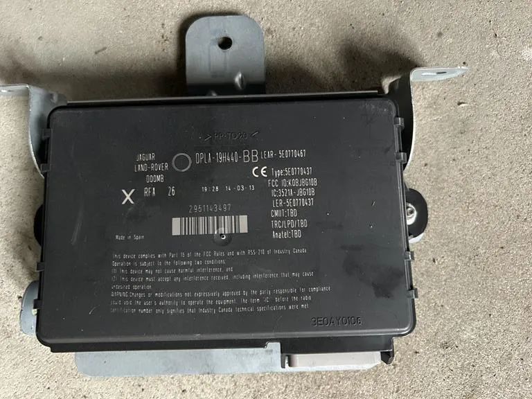 MODUŁ KOMFORTU LAND ROVER JAGUAR XF DPLA-19H440-BB