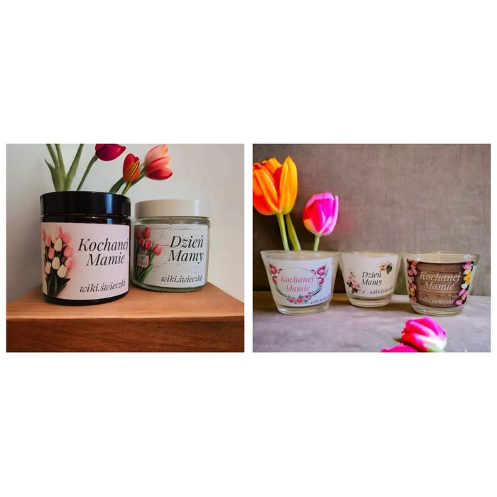 Świeczka na dzień mamy