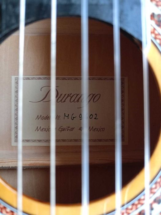 Durango meksykańska gitara klasyczna 1/2, połówka, stan idealny